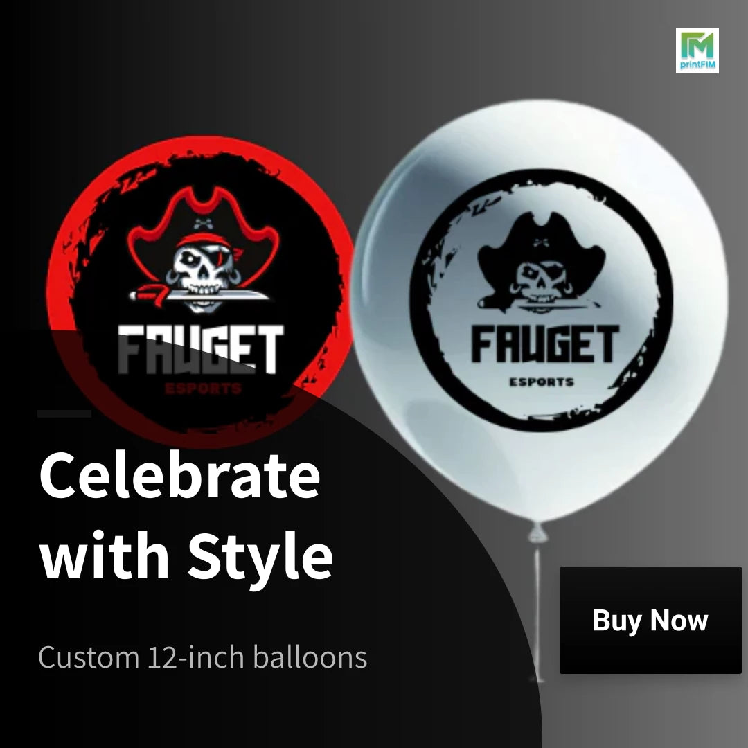 Elevate Your Brand with Customized Printed Logo Balloons