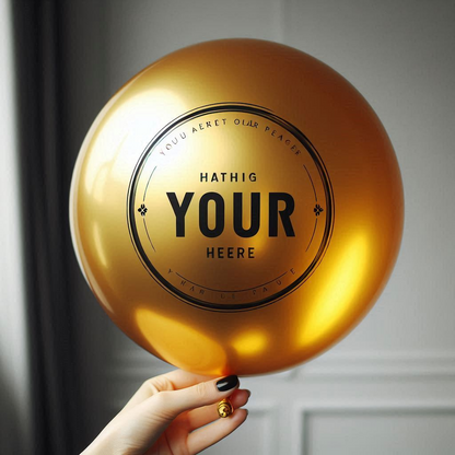 Branded balloons with your business logo